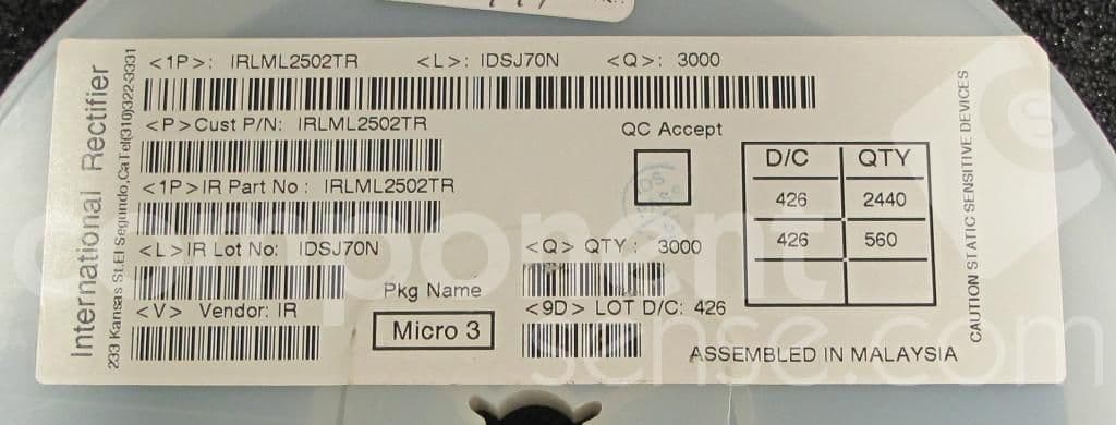 Product diagram or image